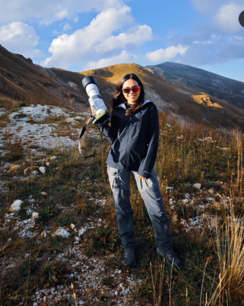 Photo of wildlife photographer Berta Martirosyan.