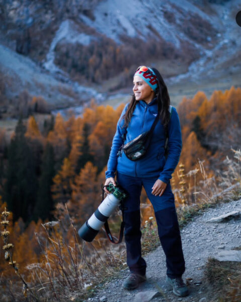 Photo of wildlife photographer Berta Martirosyan